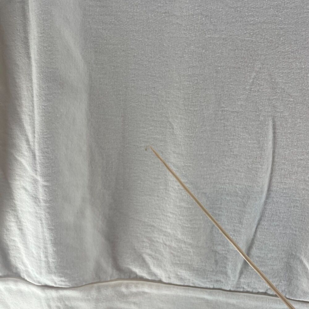 Vintage Eddie Bauer Sweater Mens Medium White Crew Neck Pullover‎ Sweatshirt 90s - Picture 12 of 15